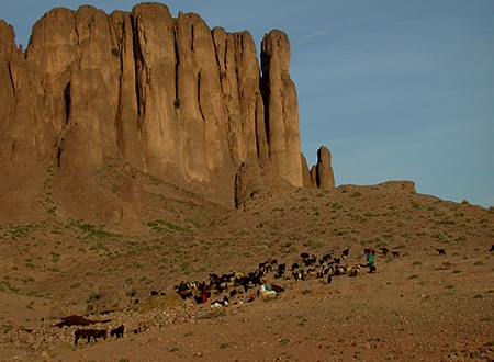 trek atlas et désert maroc, randonnée combiné le Djebel Saghro et le désert