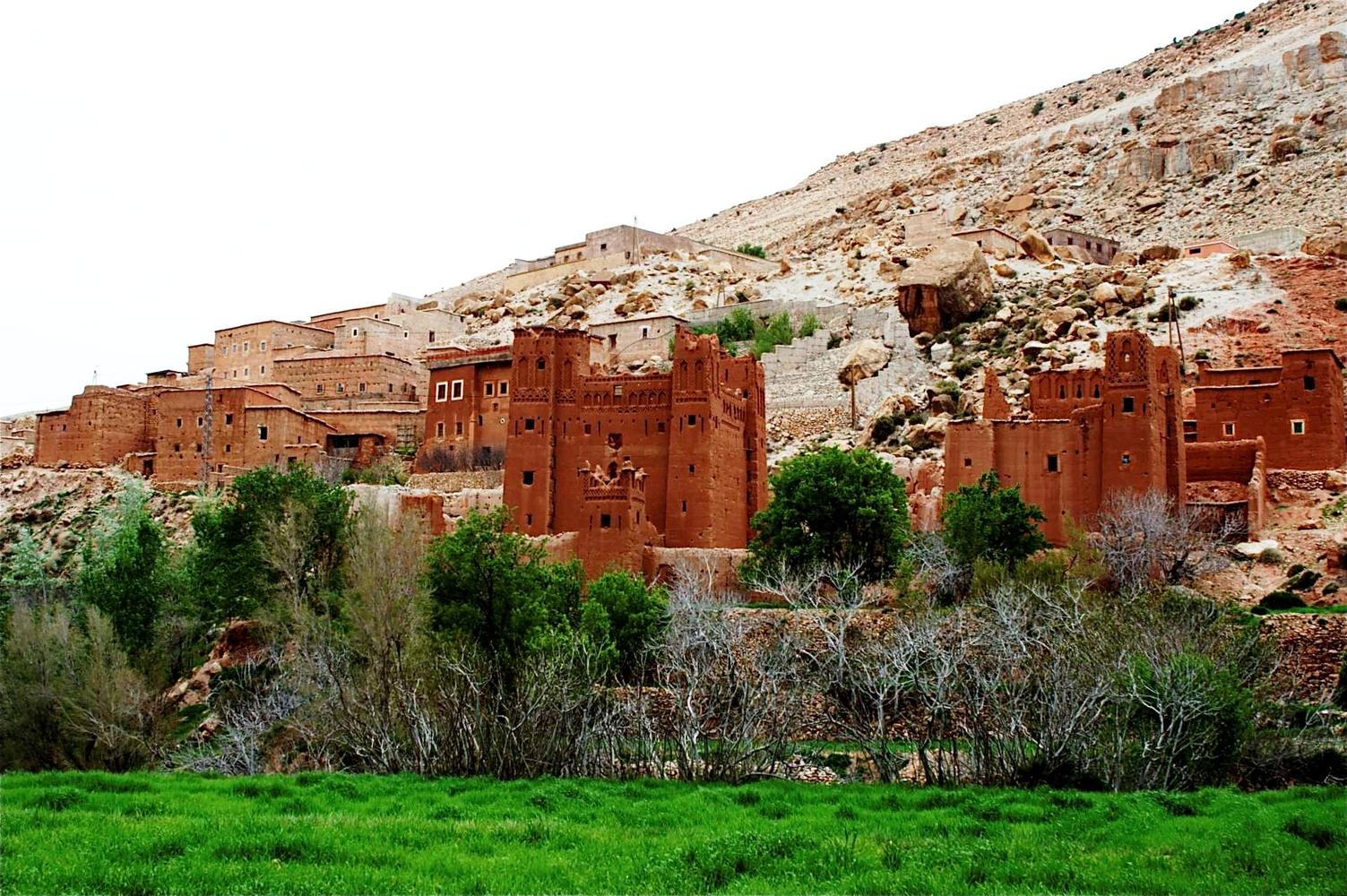 Randonnée dans la valleé d'Ounila maroc