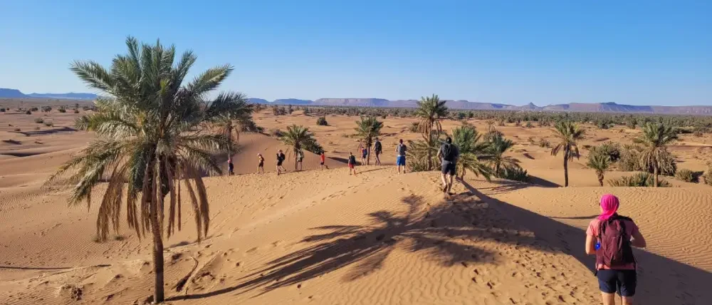 trek désert maroc vallée du Draa