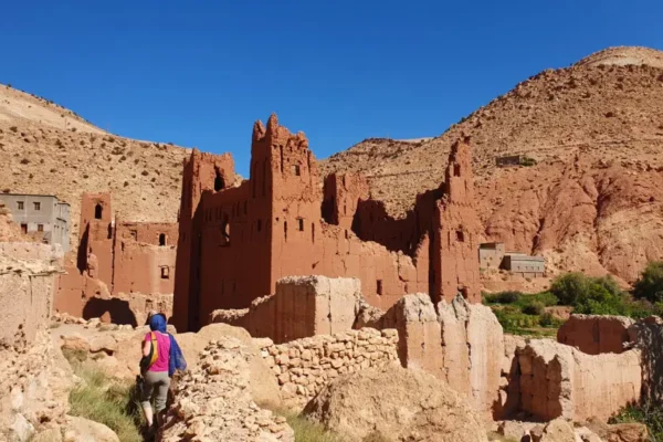 Trek la vallée Ounila Kasbah et architecture berbère