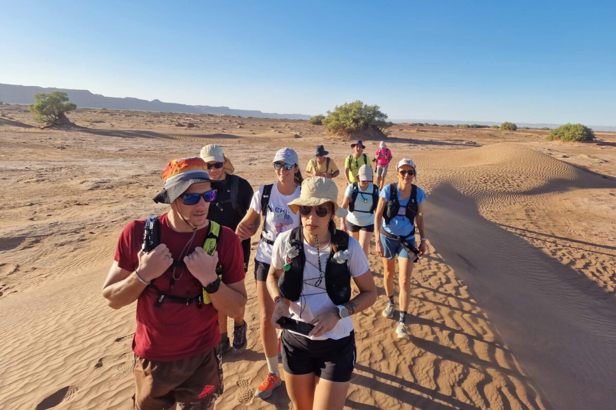 trek trail de l'atlas au désert marocain