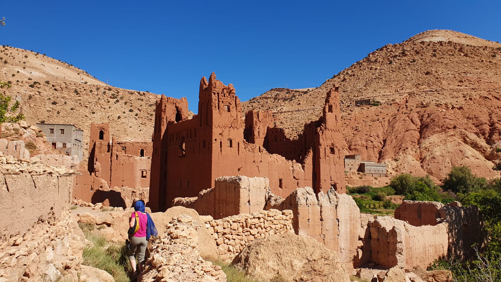 les senties de la vallée d'Ounila et l'architecture berbère