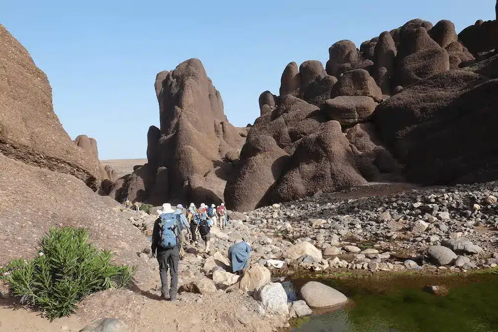 trek sur les senties du Djebel Siroua