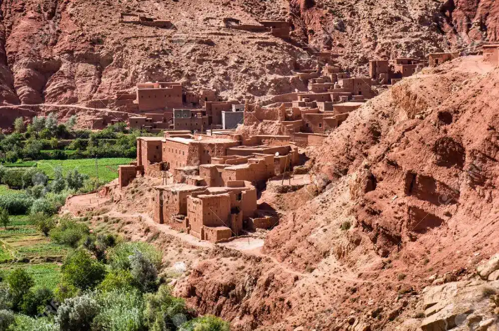 Trekking Vallée d’Ounila – Trek aux Terres rouges de Telouet