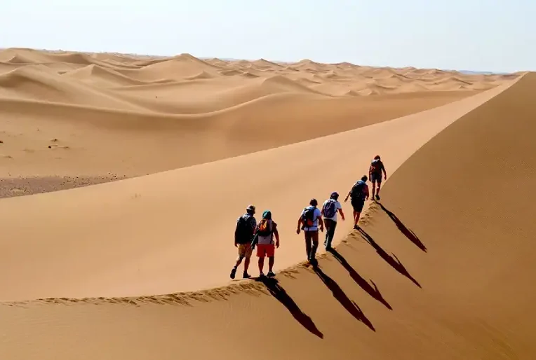 randonnee-djebel-saghro-et-dunes-vallee-du-draa Trek montagnes Saghro et dunes du désert Marocain