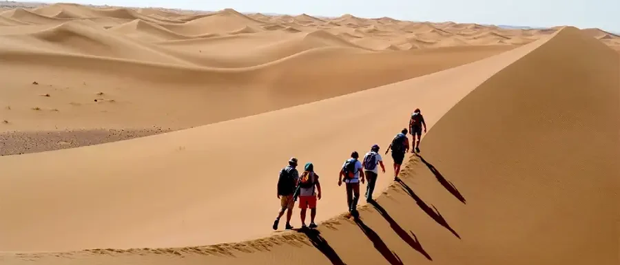 Trek montagnes Saghro et dunes du désert Marocain