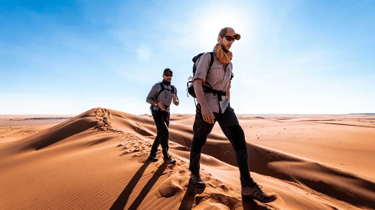 Randonnée désert marocain : Dunes Chegaga