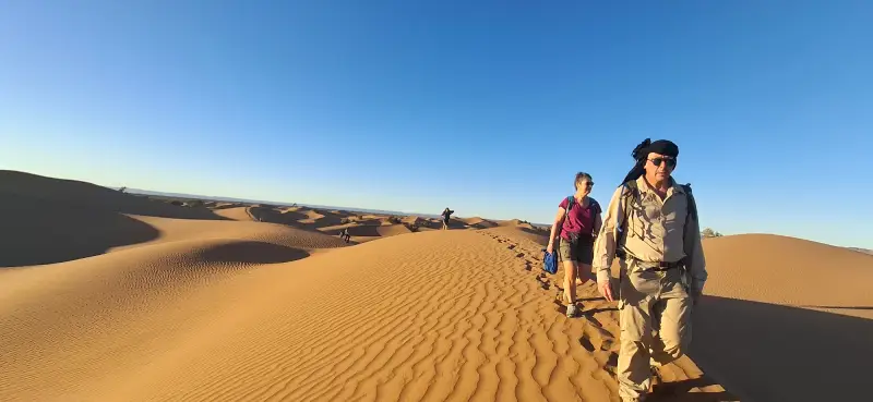 Trek désert Drâa dunes