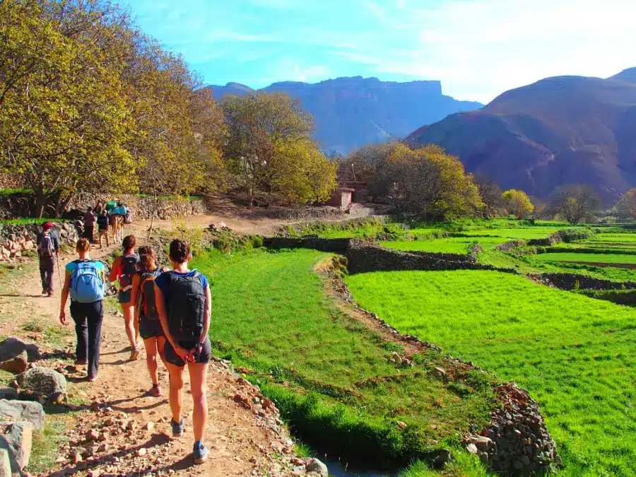 Trekking Atlas Maroc – Randonnée en famille dans la vallée Heureuse avec enfants