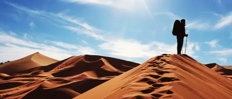 Trek dunes Chegaga désert maroc