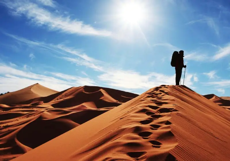 Trek dunes Chegaga désert maroc