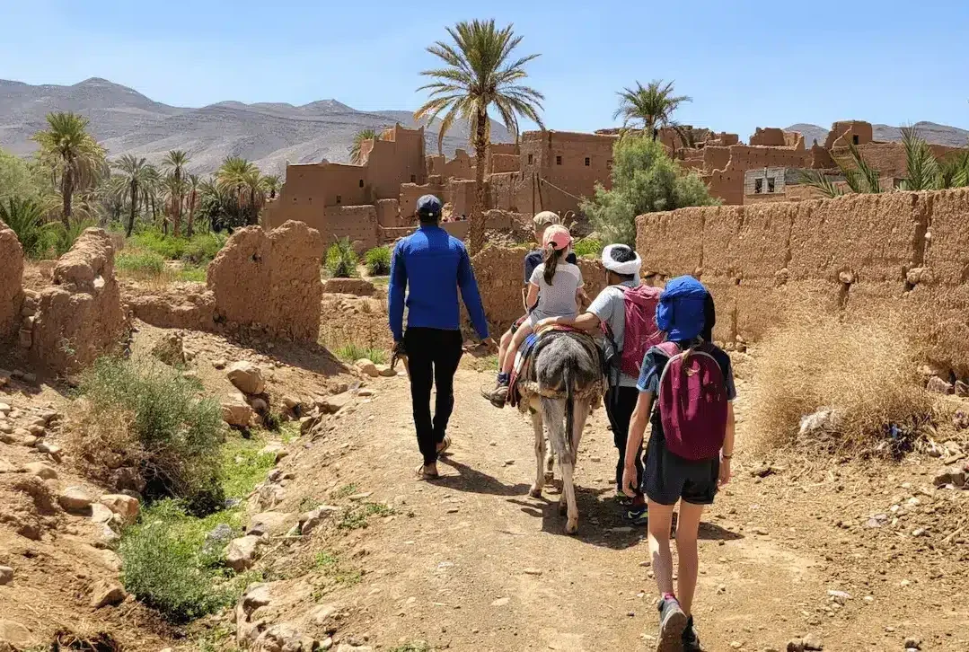 randonnee-en-famille-atlas-au-maroc trek en famille le haut Atlas Marocain