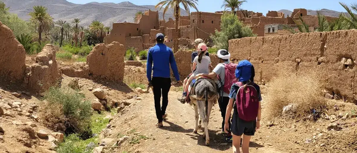 randonnee-en-famille-atlas-au-maroc trek en famille le haut Atlas Marocain