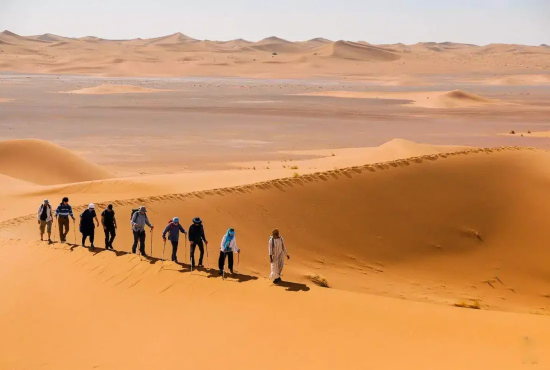 morocco-desert-trek-5-days-dunes 5-day desert hike in Morocco