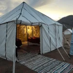 tente salle a manger de luxe mobile haut Atlas