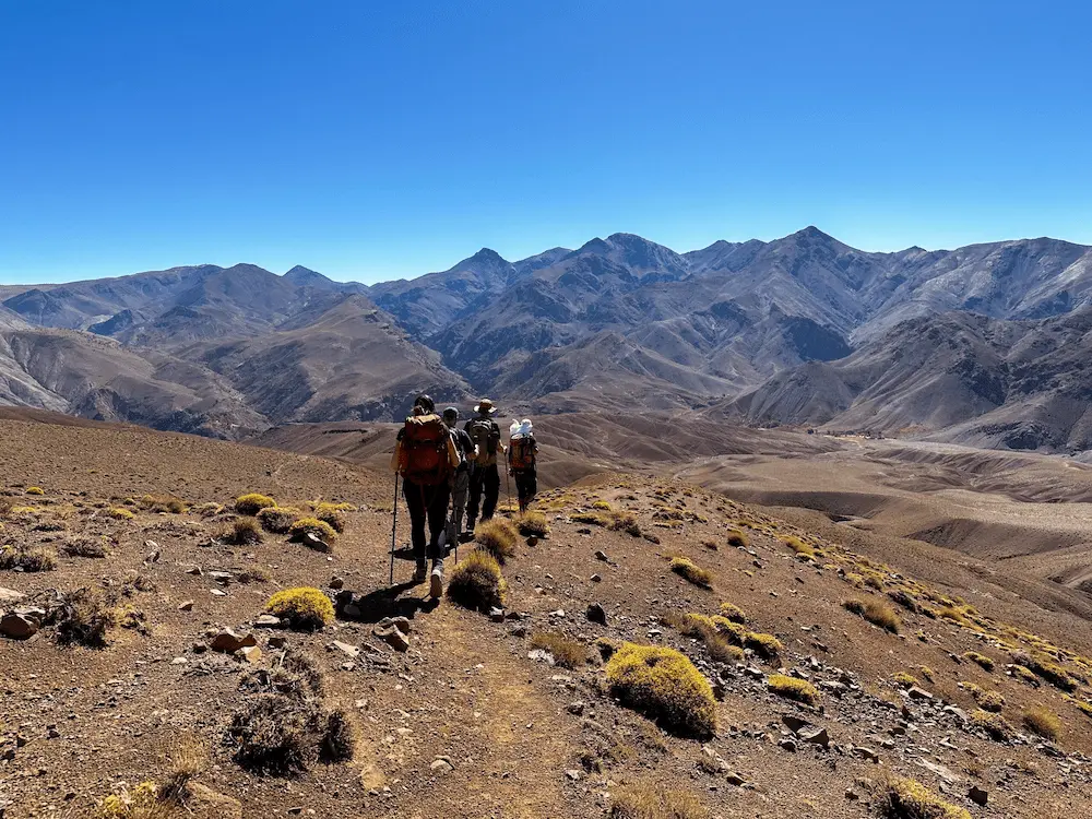 Ascension du M’Goun 4071 m Haut Atlas