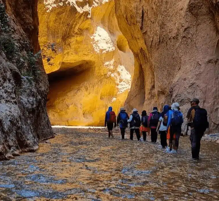 Trek M'goun 12 jours passage aux gorges M'Goun