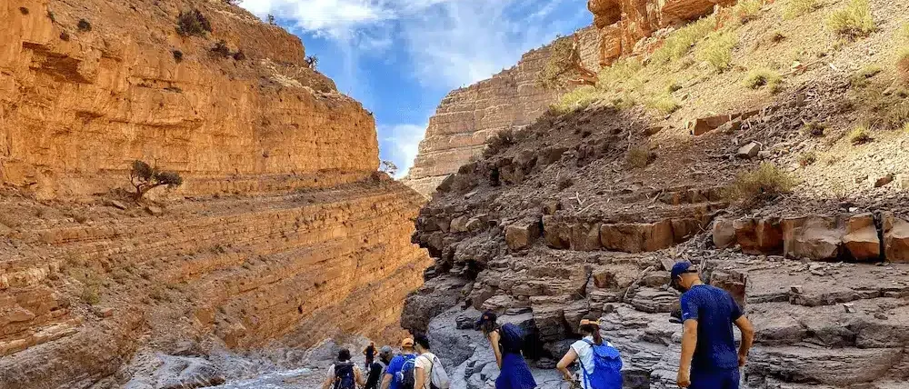 Trekking dans les gorges du M'goun et vallée des roses
