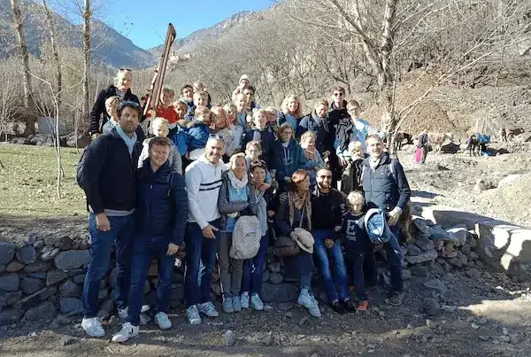 voyage-maroc-grand-groupe-en-famille voyage en grande groupe familiale au Maroc