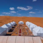 Bivouac de luxe aux dunes Merzouga