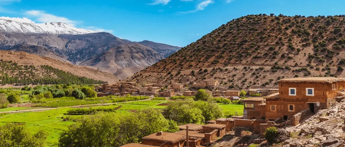 Trek haut atlas marocain dans la vallée Ait Bougmez