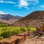 Traditional Berber village in the Aït Bougmez Valley