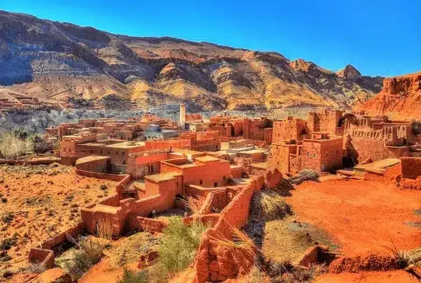 trekking vallée des roses et village Boutaghrar