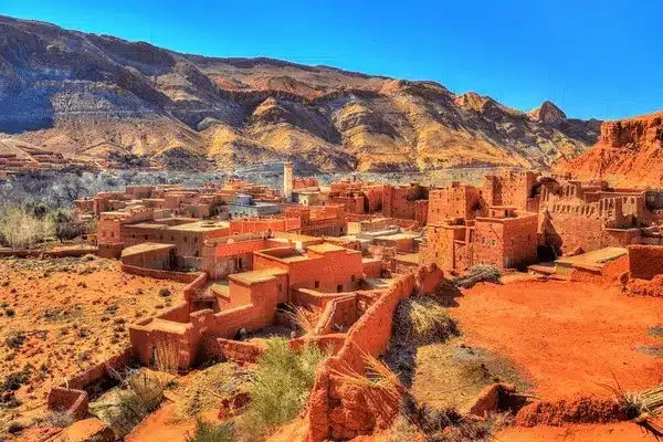 Trekking vallée des roses et village Boutaghrar
