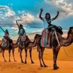 Balade a dos de Chameau désert Maroc