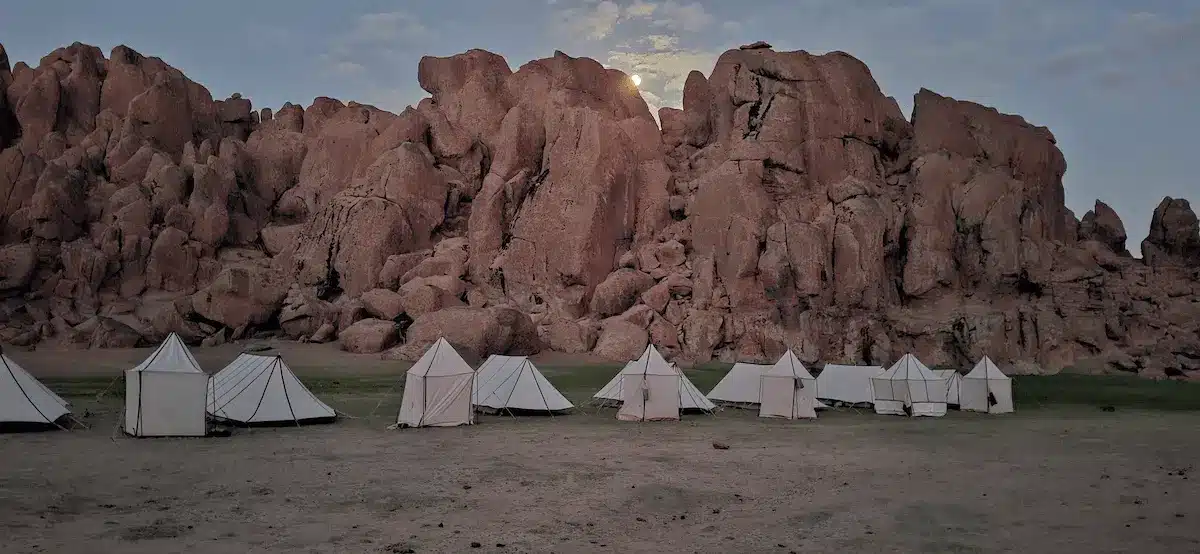 voyages et treks en bivouac de luxe