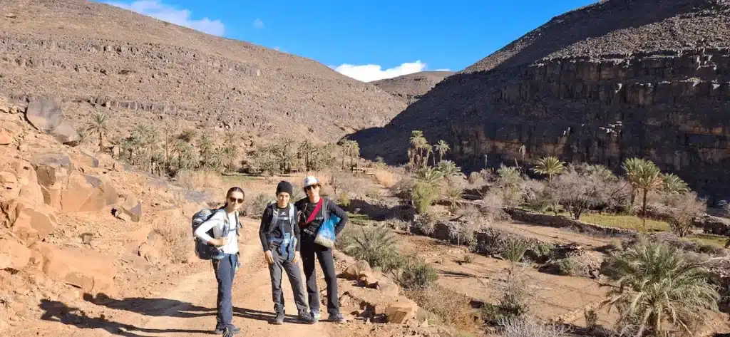Trek famille Maroc entre montagne et désert