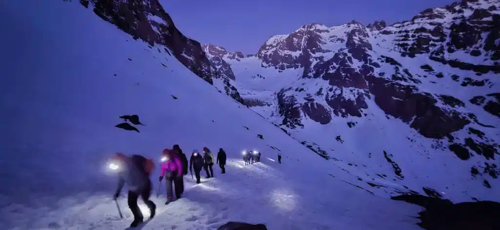 Monté vers le sommet du Toubkal en 2 jours