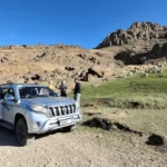 les bergeries du massif Siroua pendant un circuit 4x4 sans chauffeur au Maroc