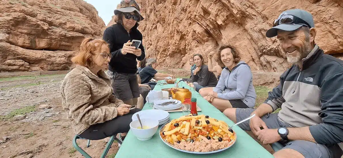 Treks cours de cuisine au maroc dans l'Atlas et désert