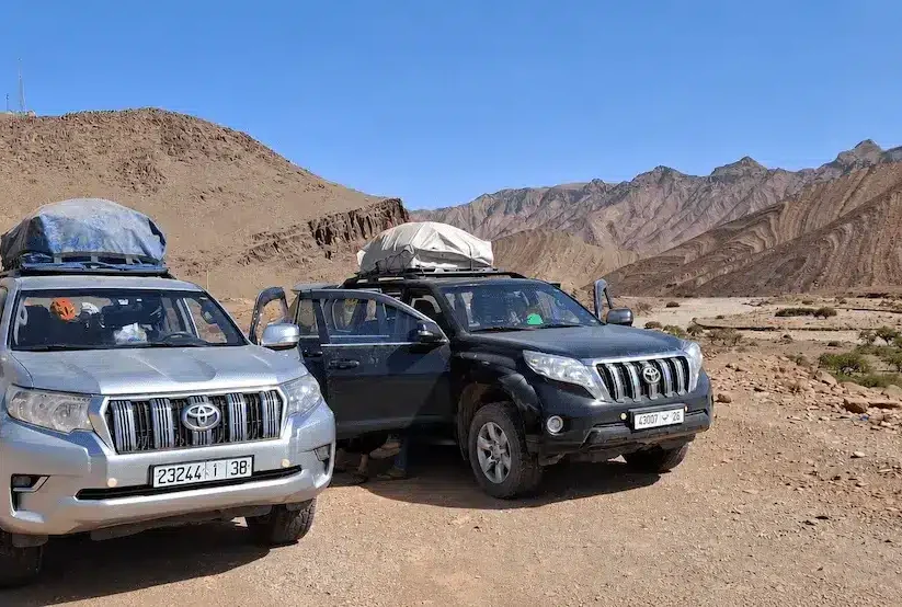 Traversé du massif de l'Anti Atlas en 4x4