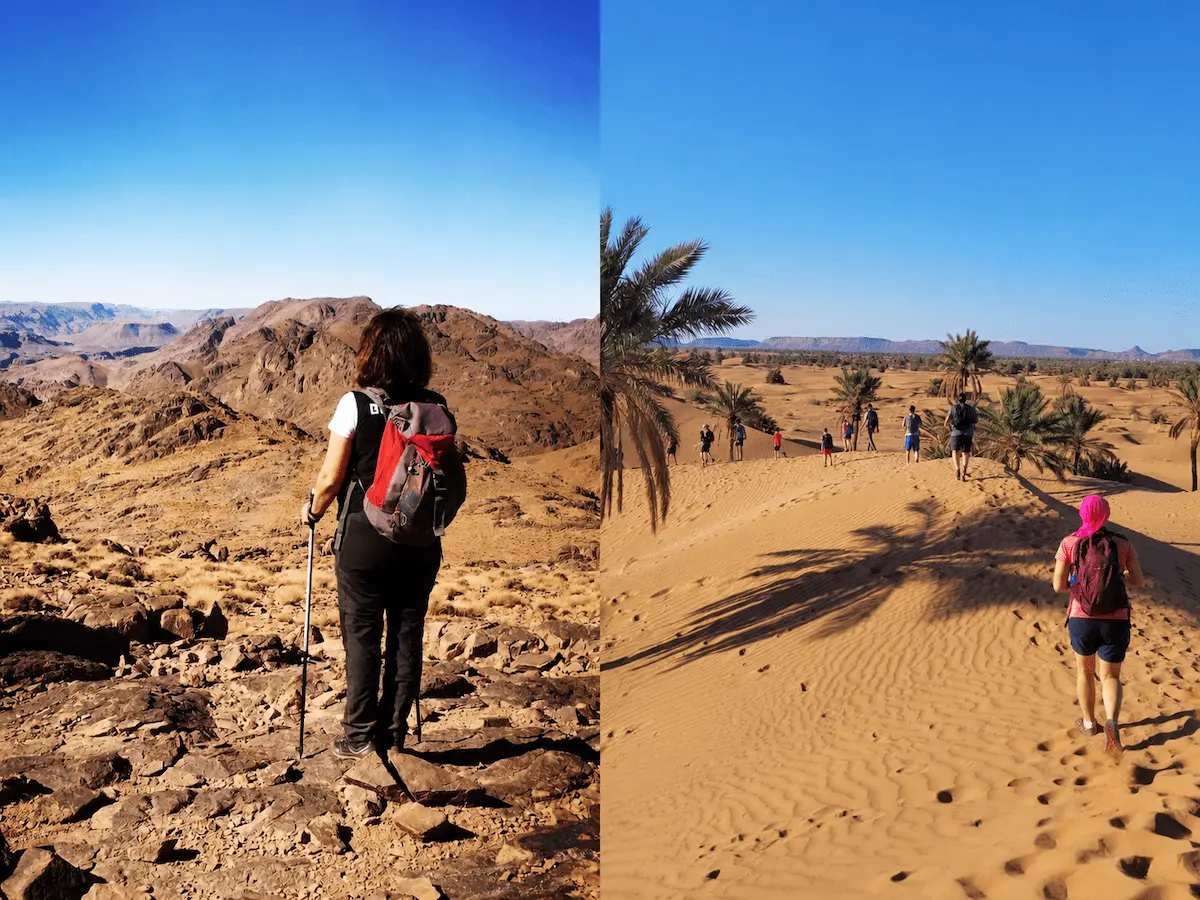 Départ confirmé pour un trek dans le Djebel Saghro et le désert de la Vallée du Drâa entre canyons lunaires et dunes
