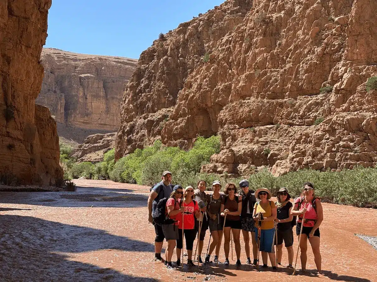 Départ confirmé pour un trek dans la Vallée des Roses entre villages berbères, gorges sauvages et champs fleuris