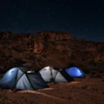 Bivouac sauvage au cœur des canyons de Djebel Saghro