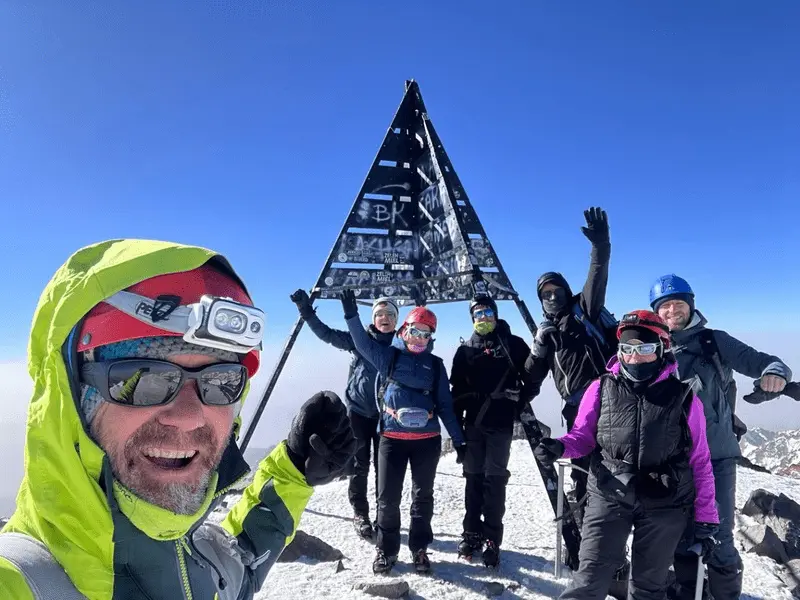 Trek Toubkal en famille